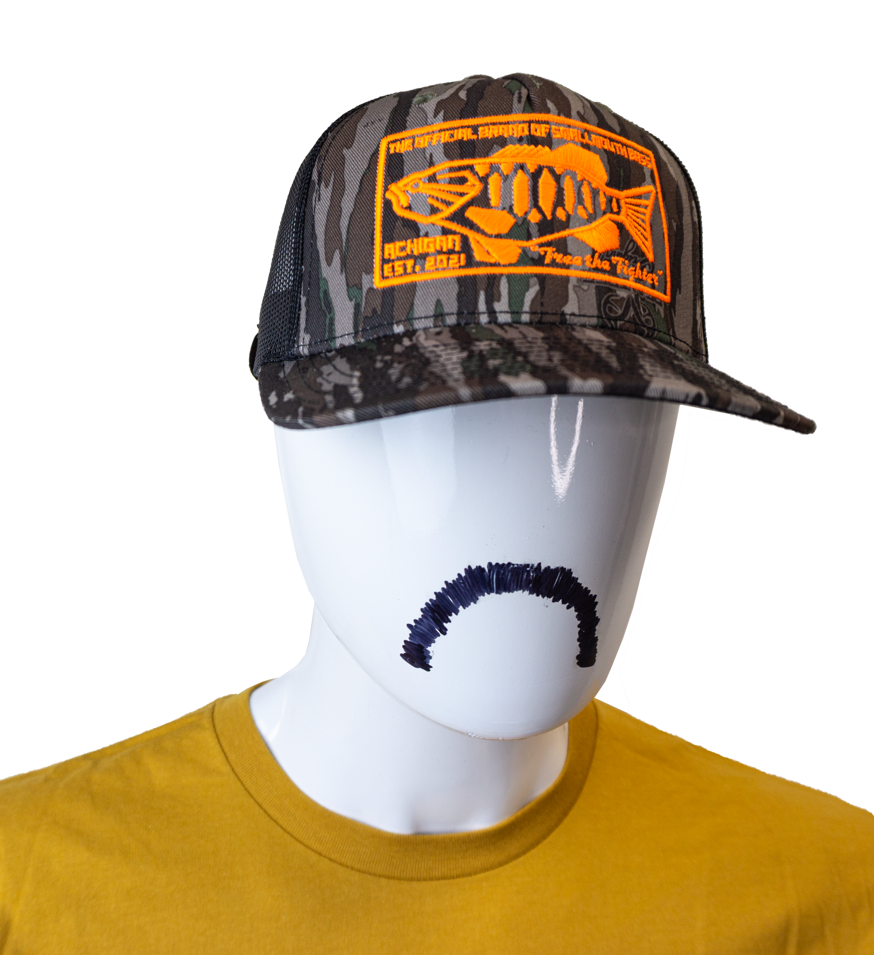 Free the Fighter Embroidered Camo Hat