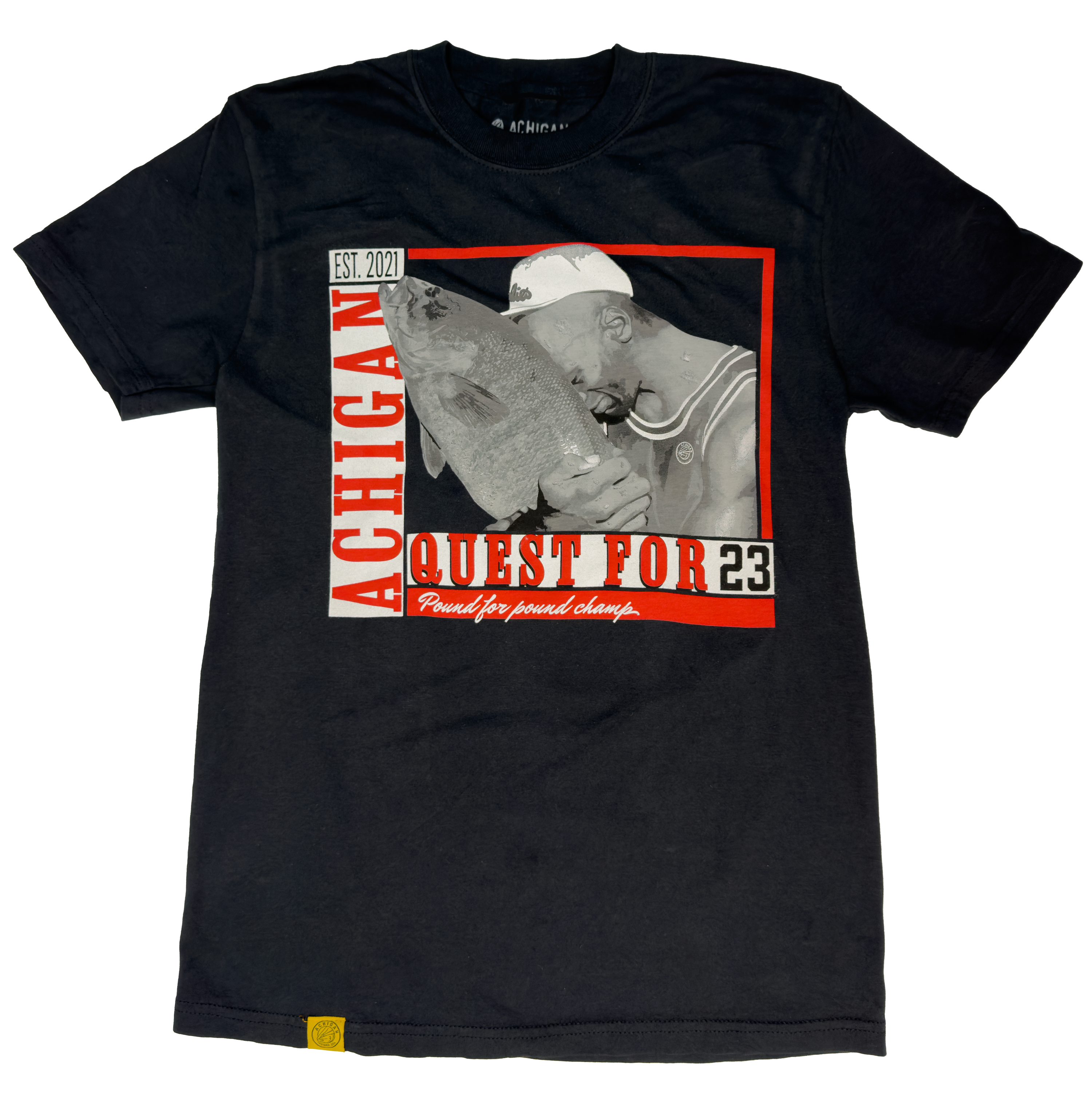 G.O.A.T. Quest for 23 Shirt - BLACK