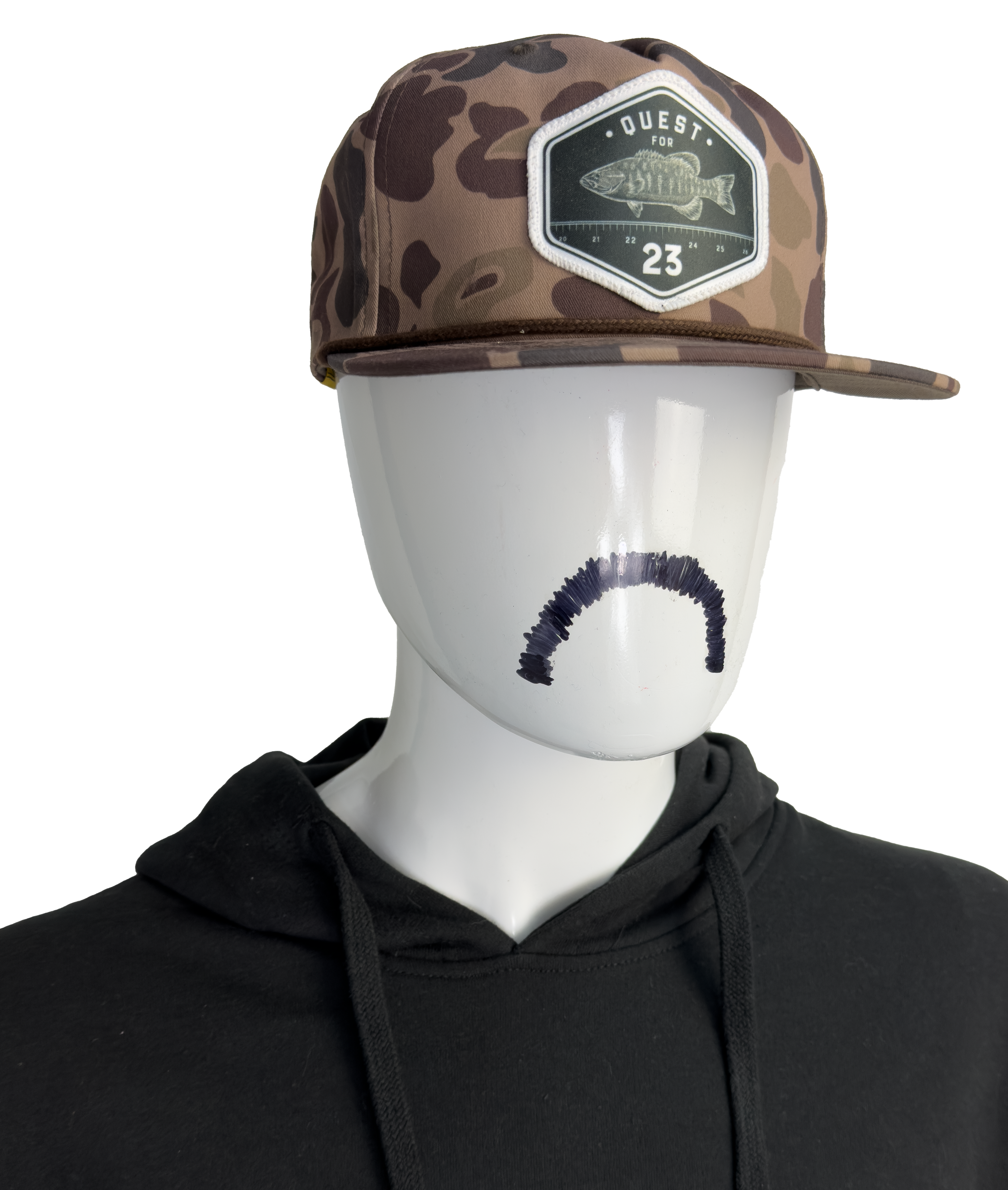 Quest for 23 Bark Duck Camo hat