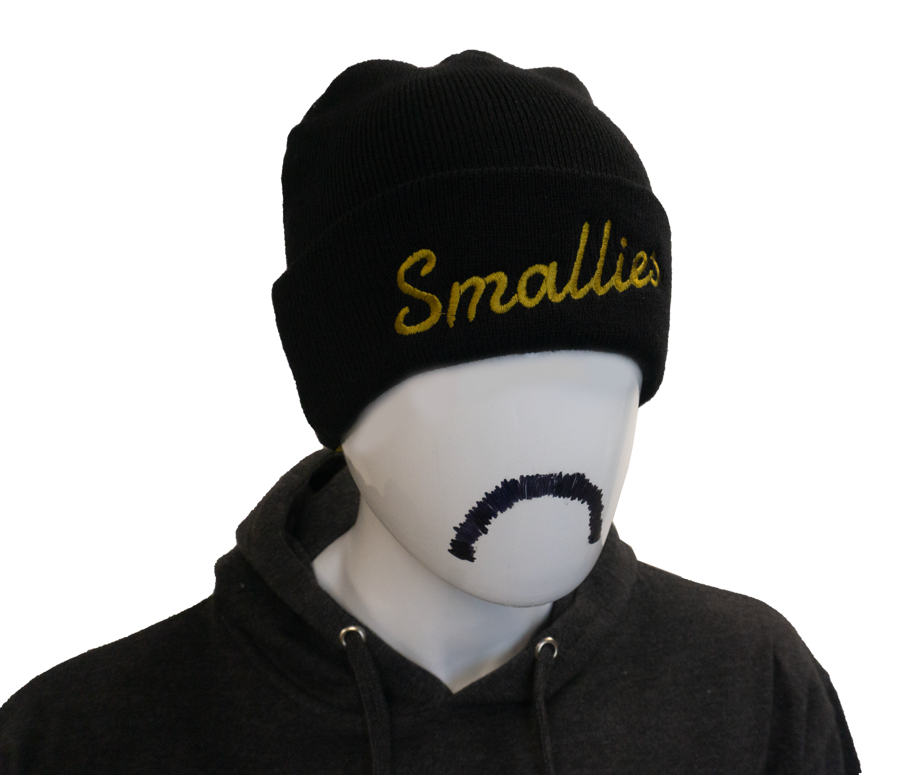 Smallies Beanie - Black/Bronze