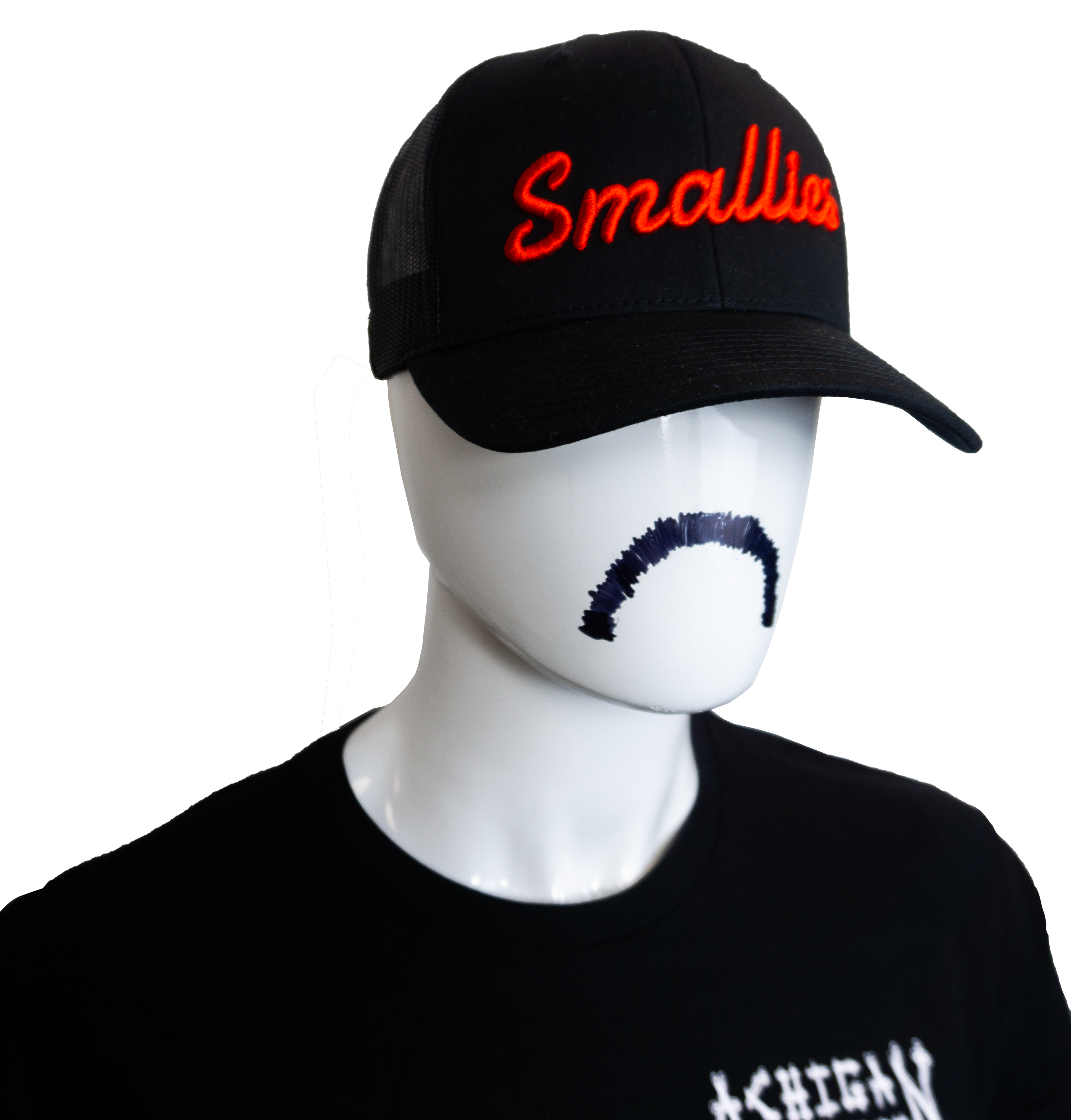 Smallies Hat Black/Red