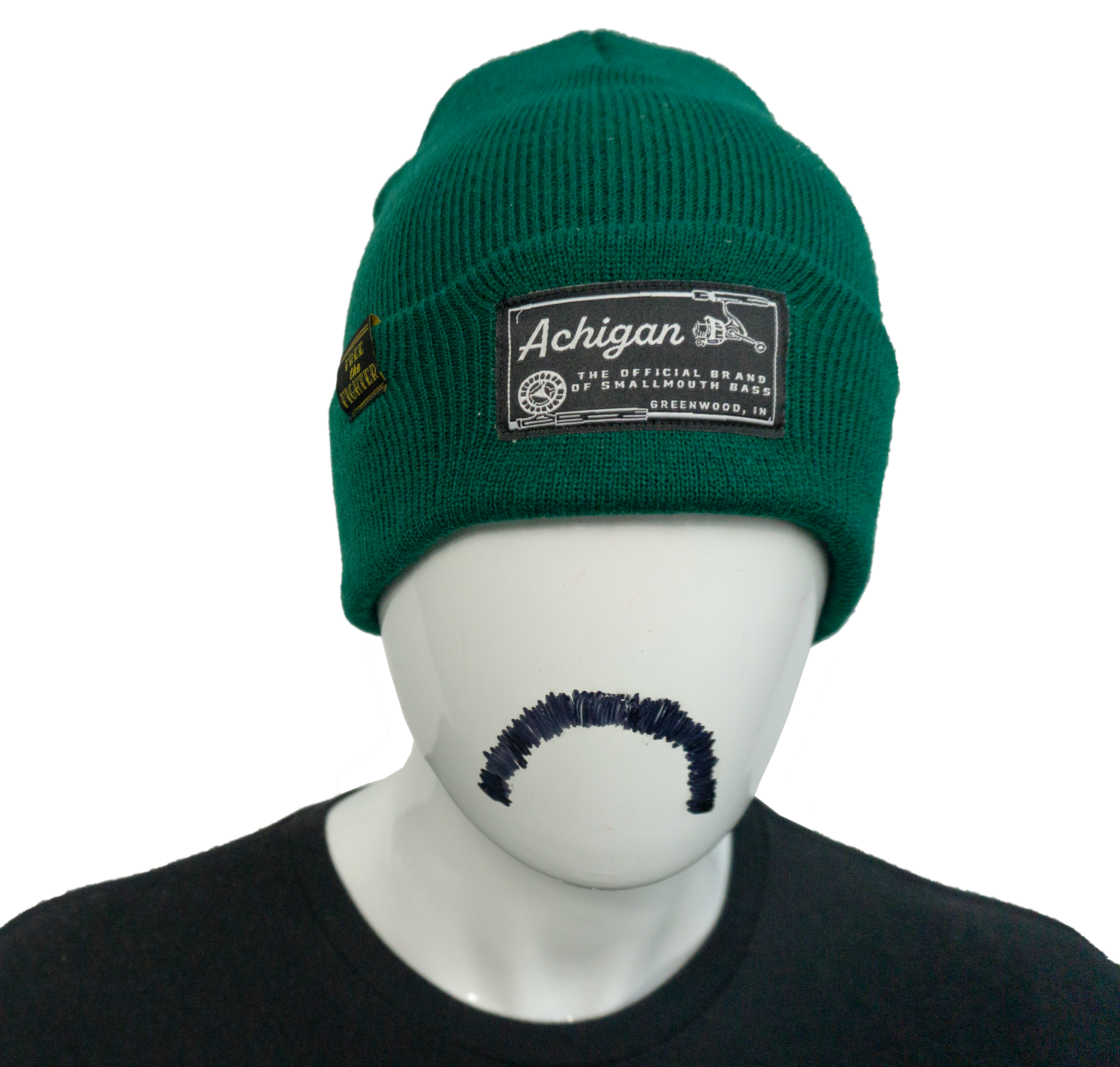 Achigan Spin/Fly Beanie - Green