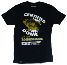 Load image into Gallery viewer, 20-Inch Club Tee Black *Certified Donk*
