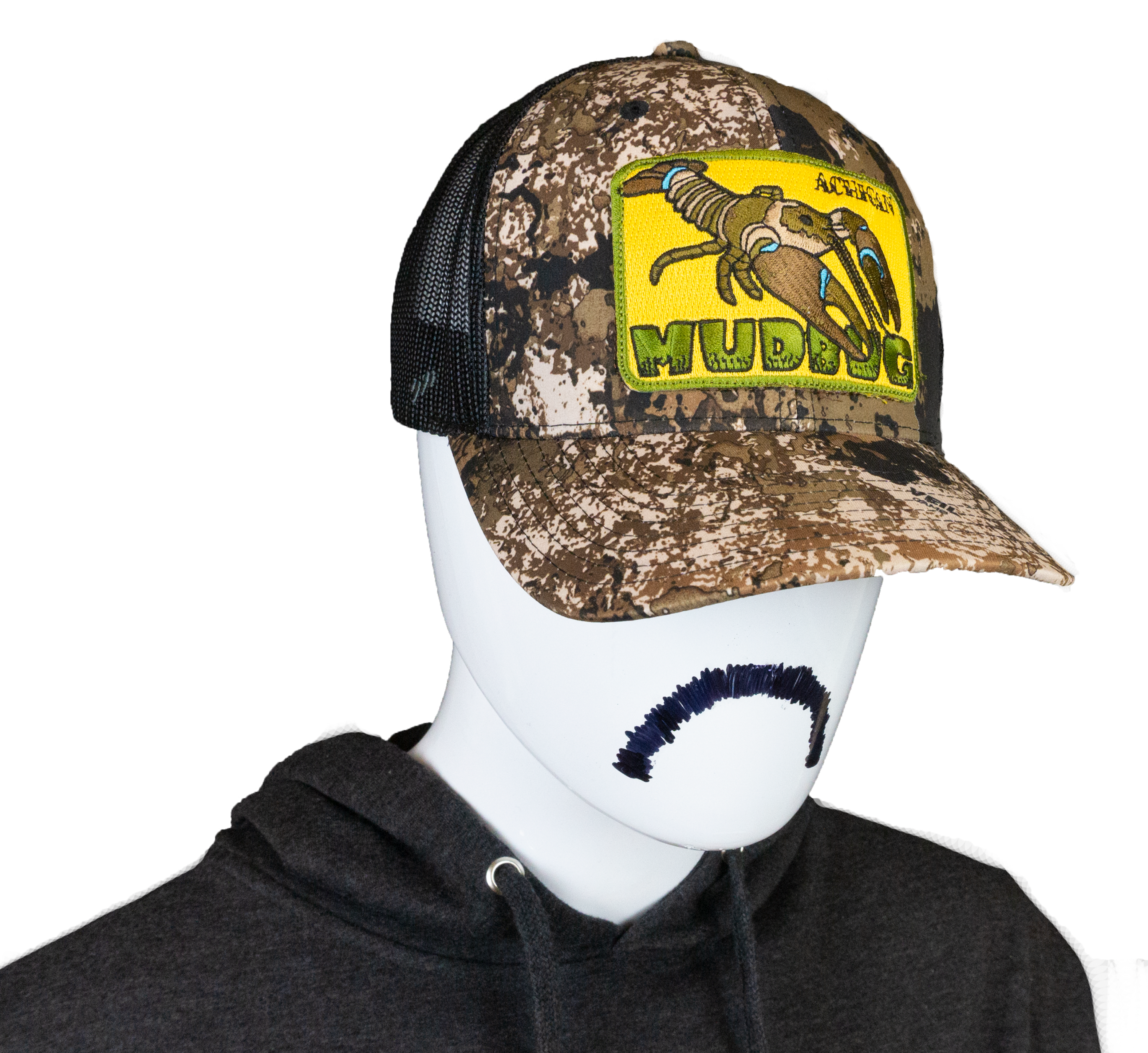 Mudbug Trucker Hat Veil Camo