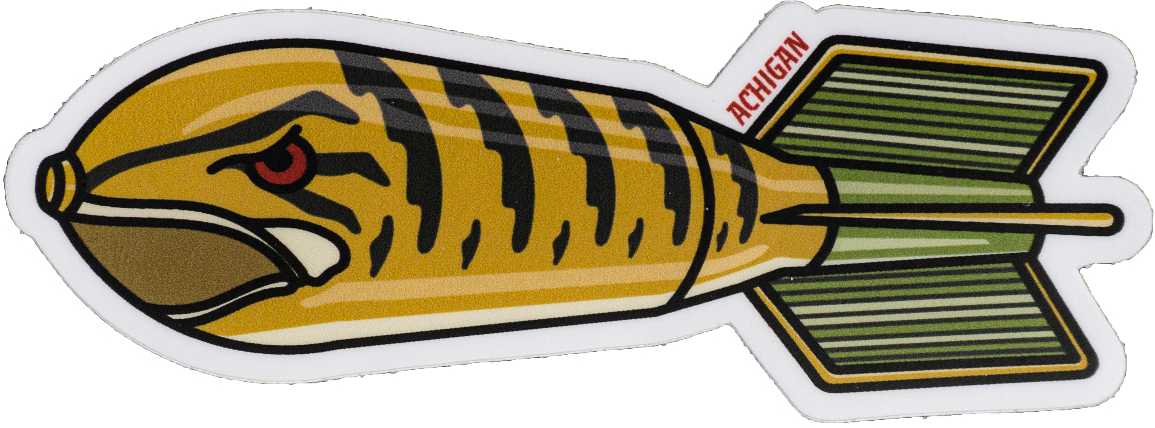 Bronze Bomber Decal