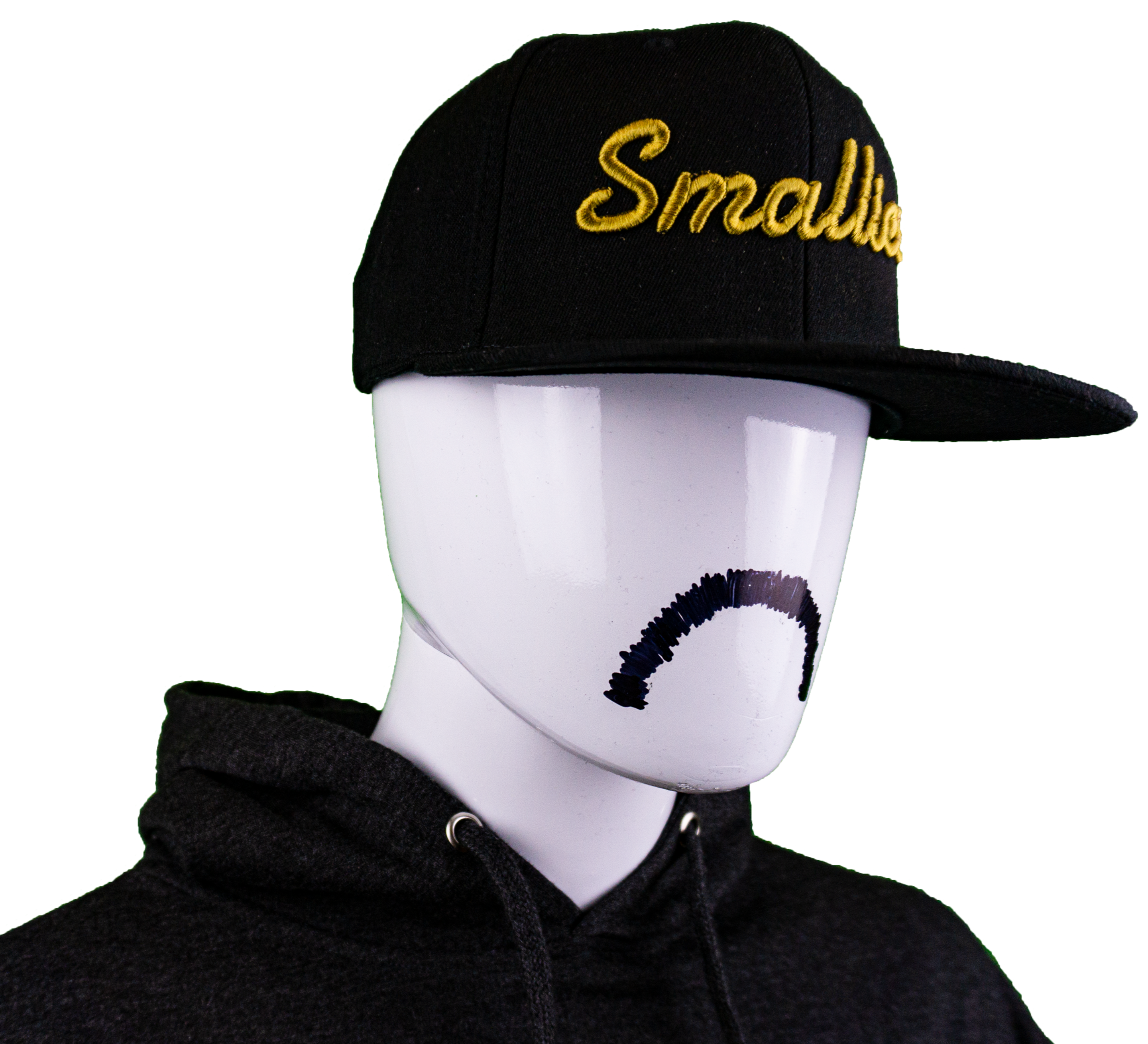 Smallies Black/Bronze Flexfit Flatbill