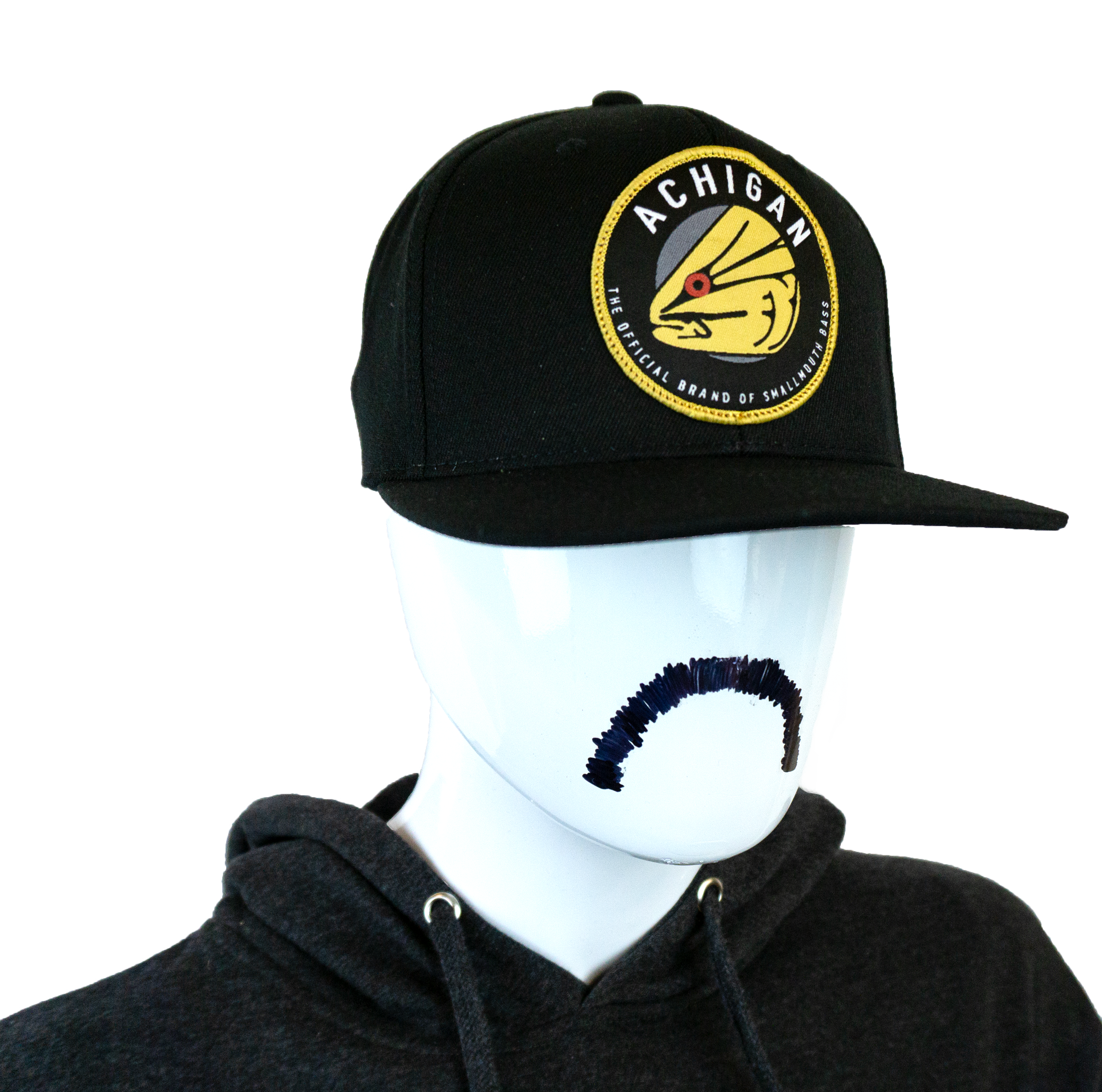 Achigan logo Flexfit Flat bill