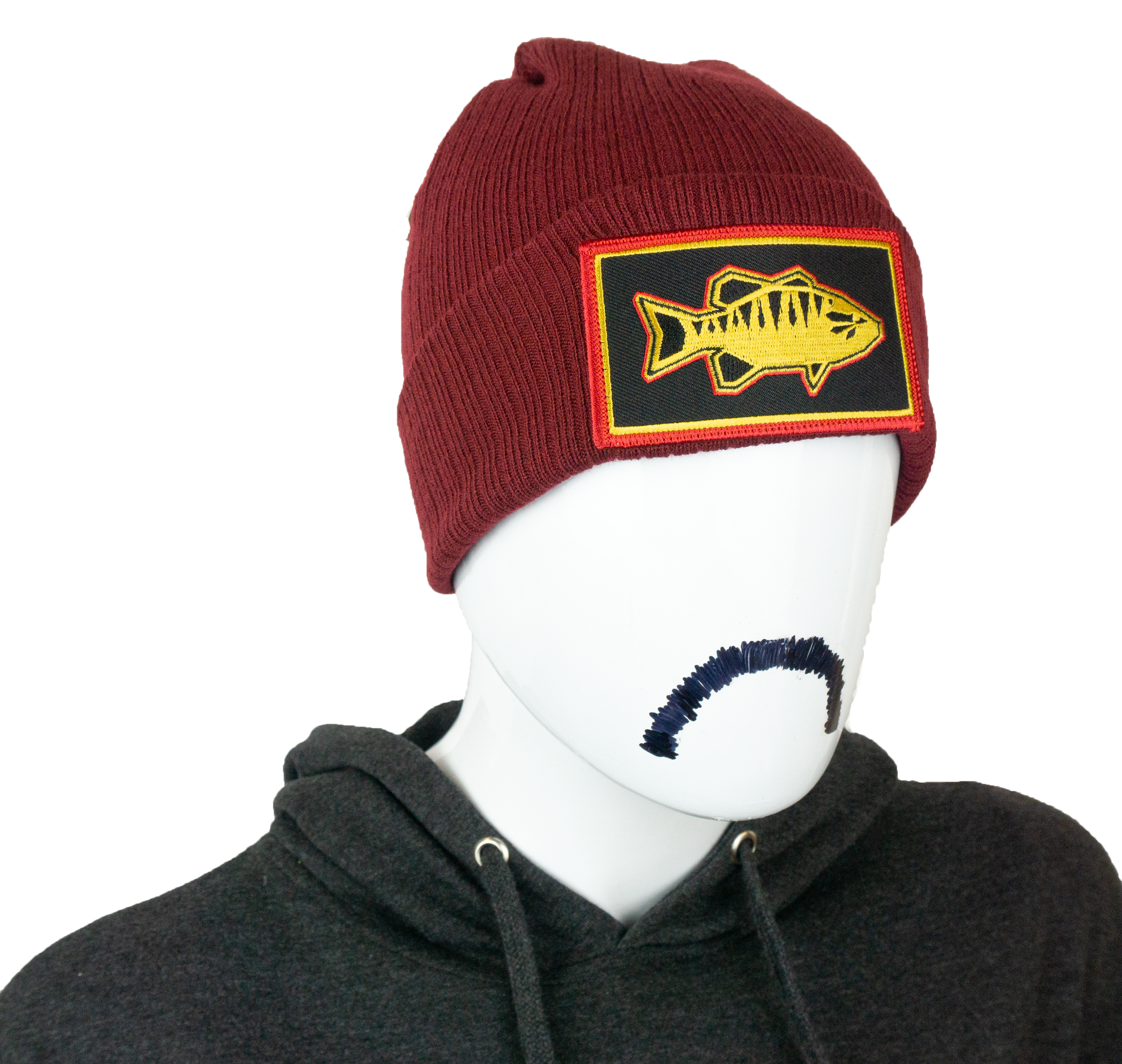 Geo Smallie Beanie - Red